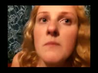 Blonde MILF loves the taste of poop